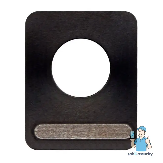 Camera Lens Glass with Frame for Apple iPhone 4s White thumbnail